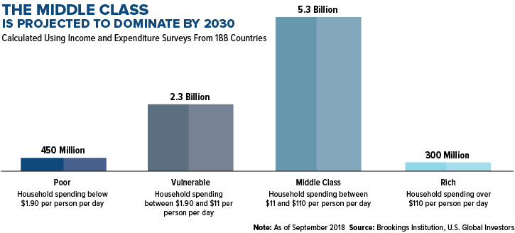 Middle class projected to dominate by 2030