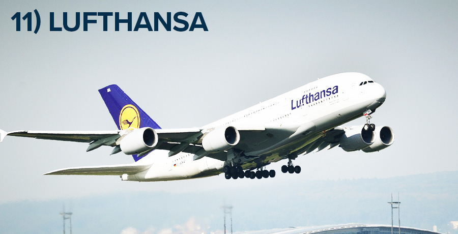 11) Lufthansa