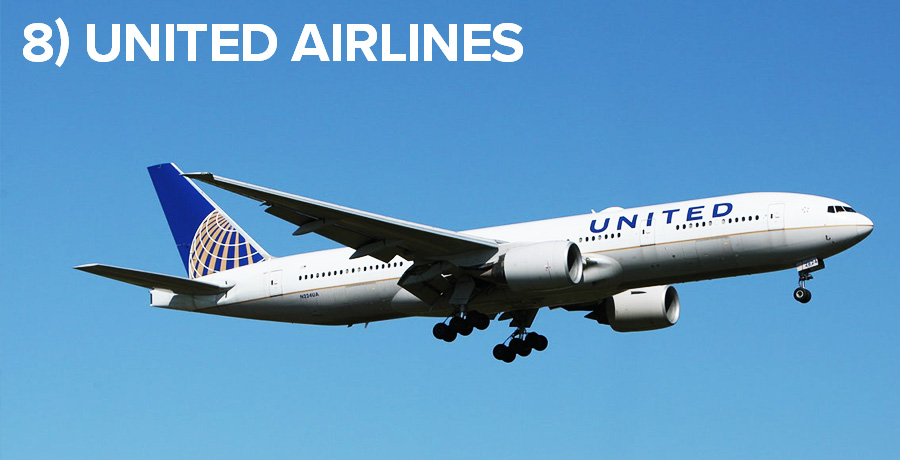 8) United Airlines